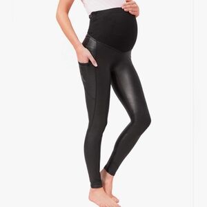Tagoo Maternity Leggings in Black size Large